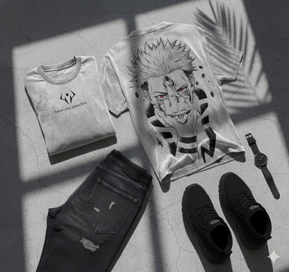 The "Know Your Place" Heavyweight Acid Wash Tee